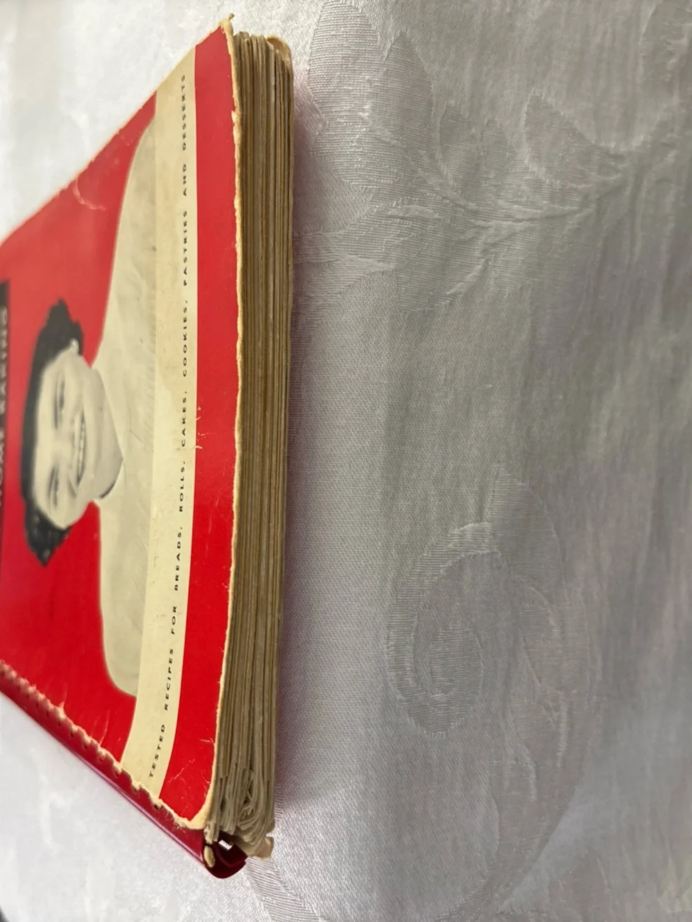 Vintage Easy Home Baking - King Arthur Flour - 1930 cookbook, Red, Spiral